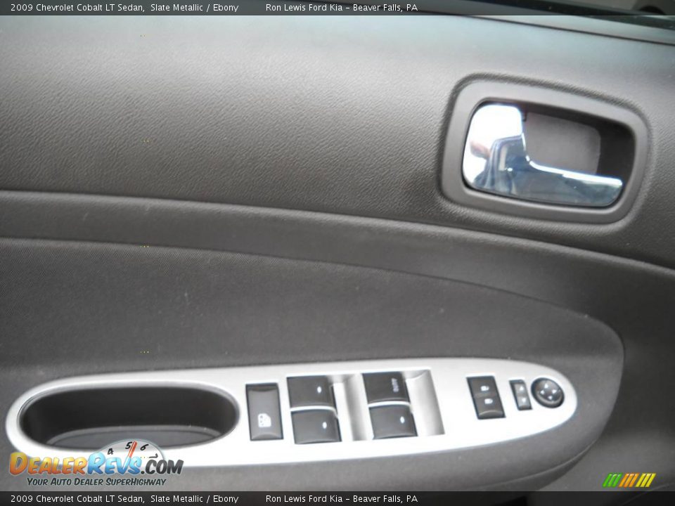 2009 Chevrolet Cobalt LT Sedan Slate Metallic / Ebony Photo #21