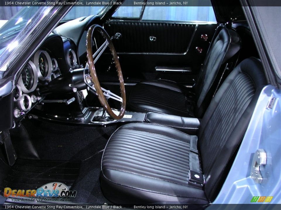 1964 Chevrolet Corvette Sting Ray Convertible Lynndale Blue / Black Photo #5