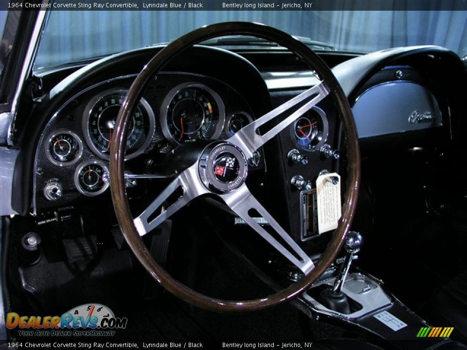 1964 Chevrolet Corvette Sting Ray Convertible Lynndale Blue / Black Photo #6