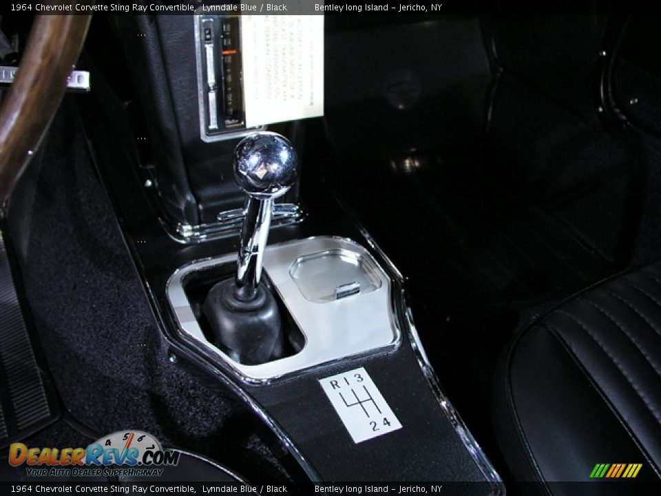 1964 Chevrolet Corvette Sting Ray Convertible Lynndale Blue / Black Photo #10