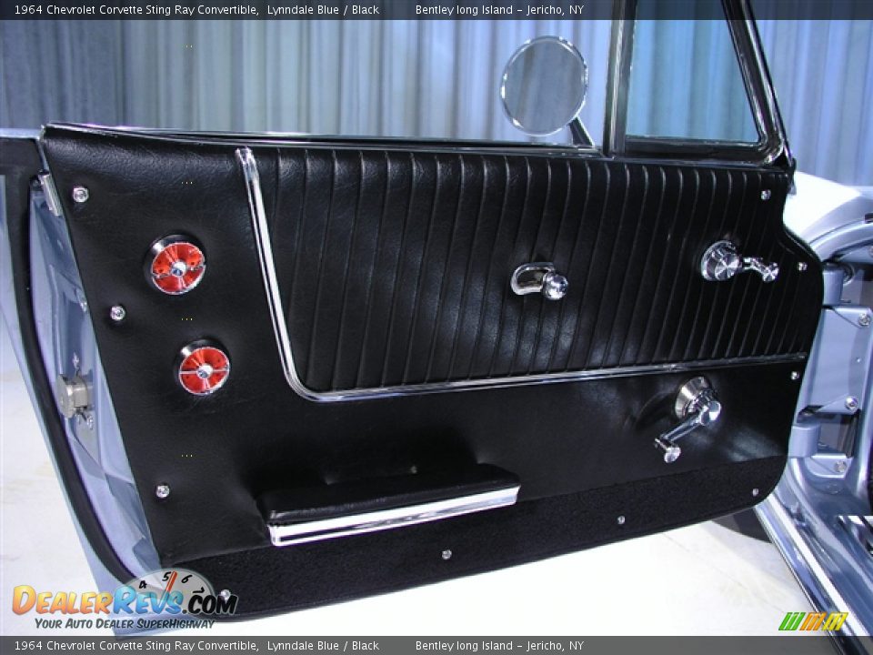 1964 Chevrolet Corvette Sting Ray Convertible Lynndale Blue / Black Photo #11