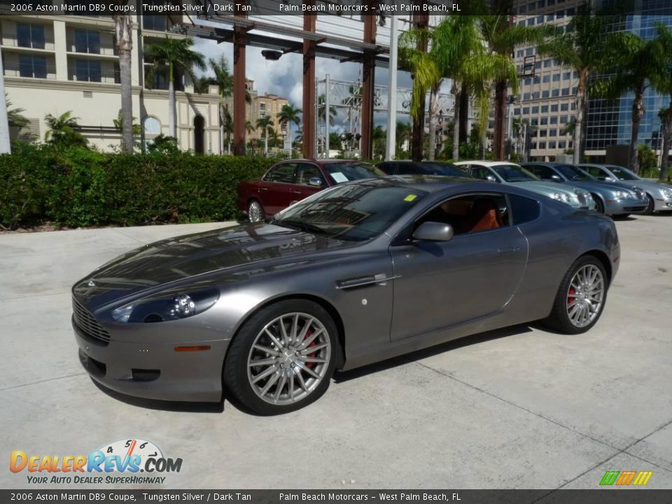 2006 Aston Martin DB9 Coupe Tungsten Silver / Dark Tan Photo #1