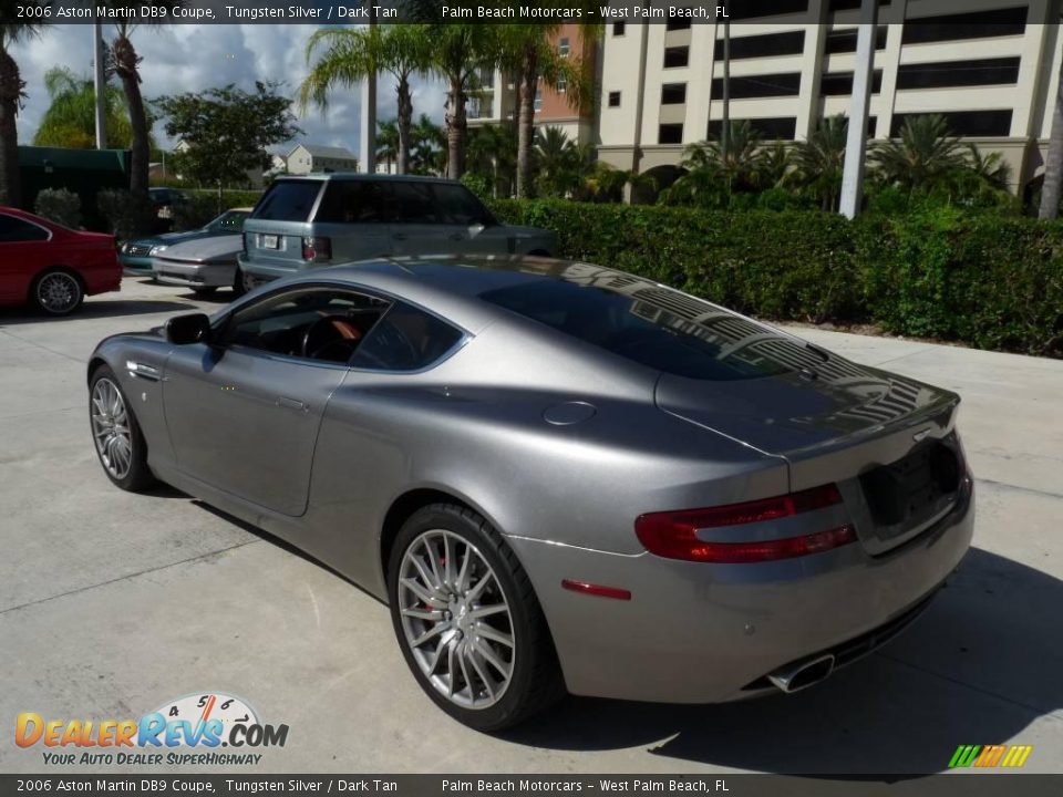 2006 Aston Martin DB9 Coupe Tungsten Silver / Dark Tan Photo #4