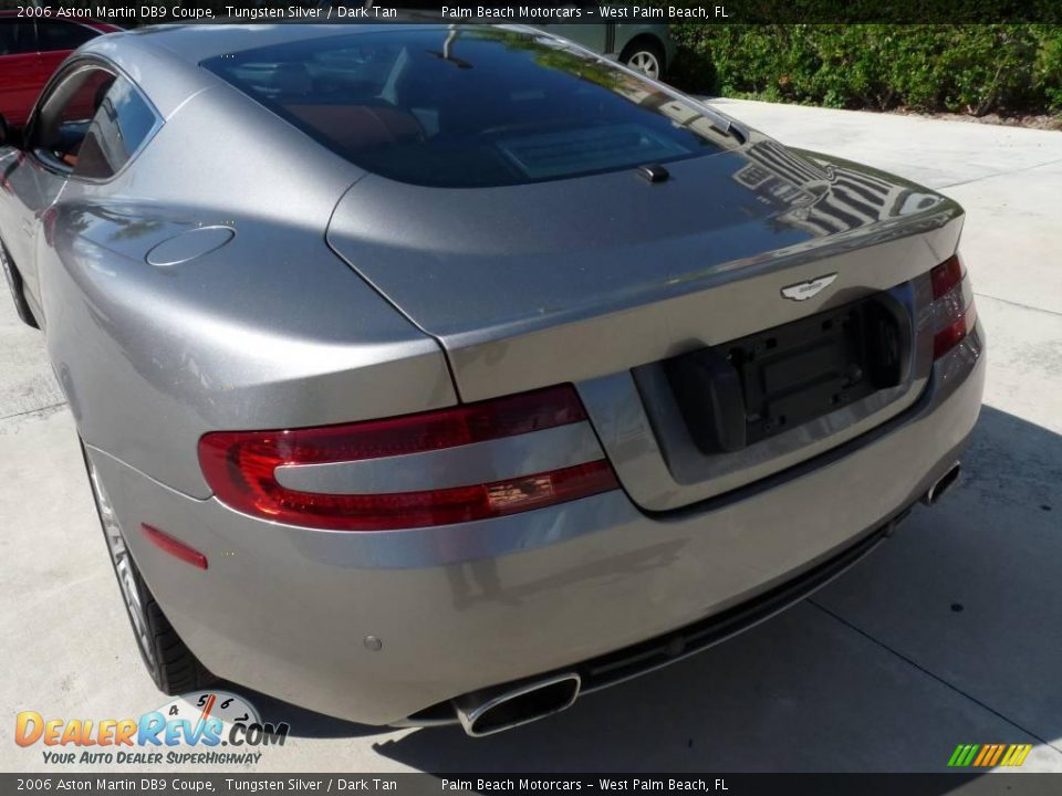 2006 Aston Martin DB9 Coupe Tungsten Silver / Dark Tan Photo #6