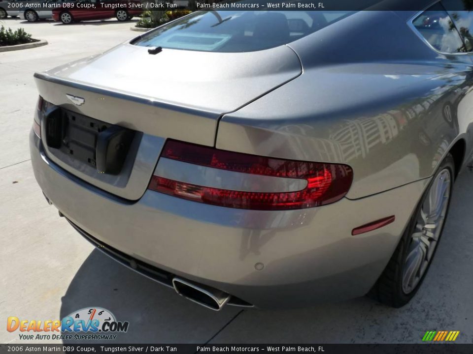 2006 Aston Martin DB9 Coupe Tungsten Silver / Dark Tan Photo #7