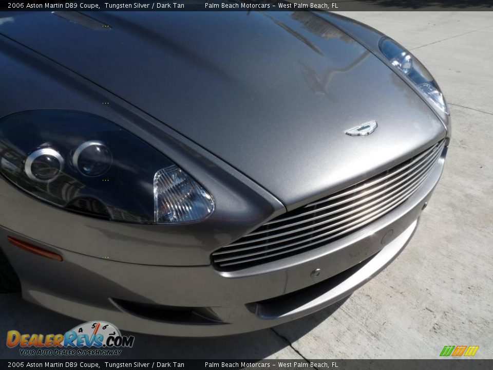 2006 Aston Martin DB9 Coupe Tungsten Silver / Dark Tan Photo #9