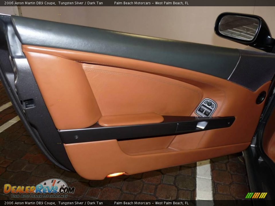 2006 Aston Martin DB9 Coupe Tungsten Silver / Dark Tan Photo #15