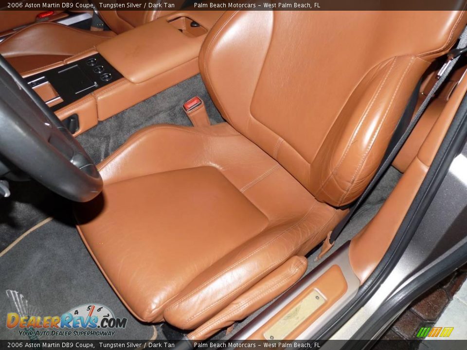 2006 Aston Martin DB9 Coupe Tungsten Silver / Dark Tan Photo #18