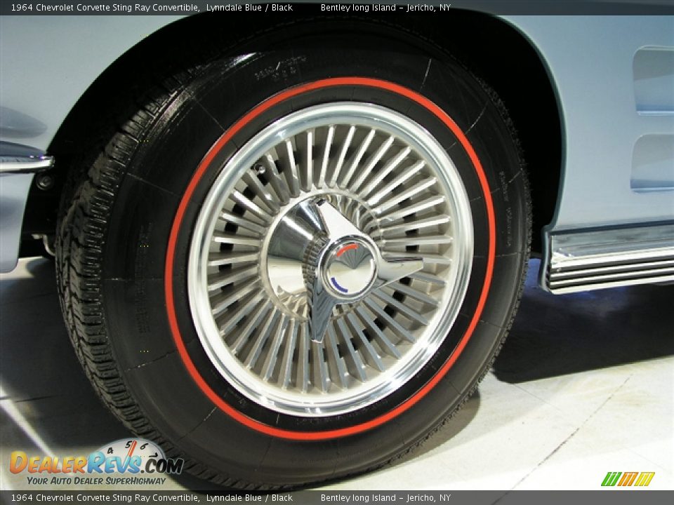 1964 Chevrolet Corvette Sting Ray Convertible Lynndale Blue / Black Photo #12
