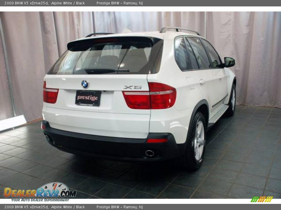 2009 BMW X5 xDrive35d Alpine White / Black Photo #2