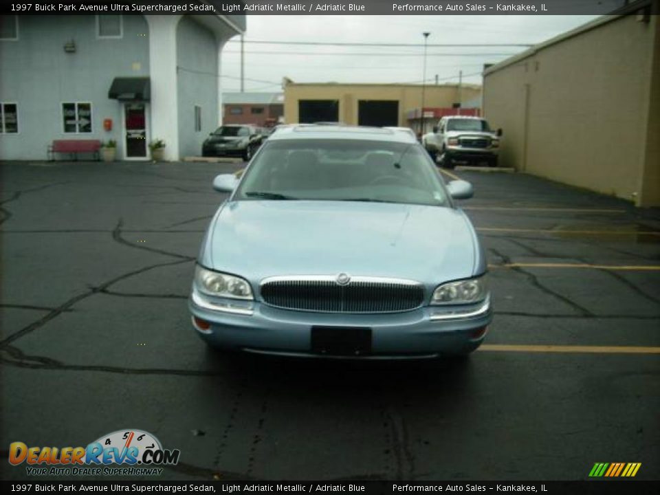 1997 Buick Park Avenue Ultra Supercharged Sedan Light Adriatic Metallic / Adriatic Blue Photo #1
