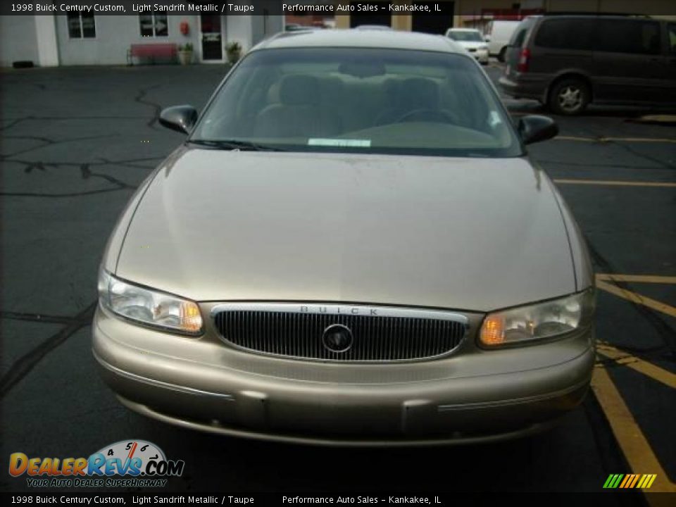 1998 Buick Century Custom Light Sandrift Metallic / Taupe Photo #1