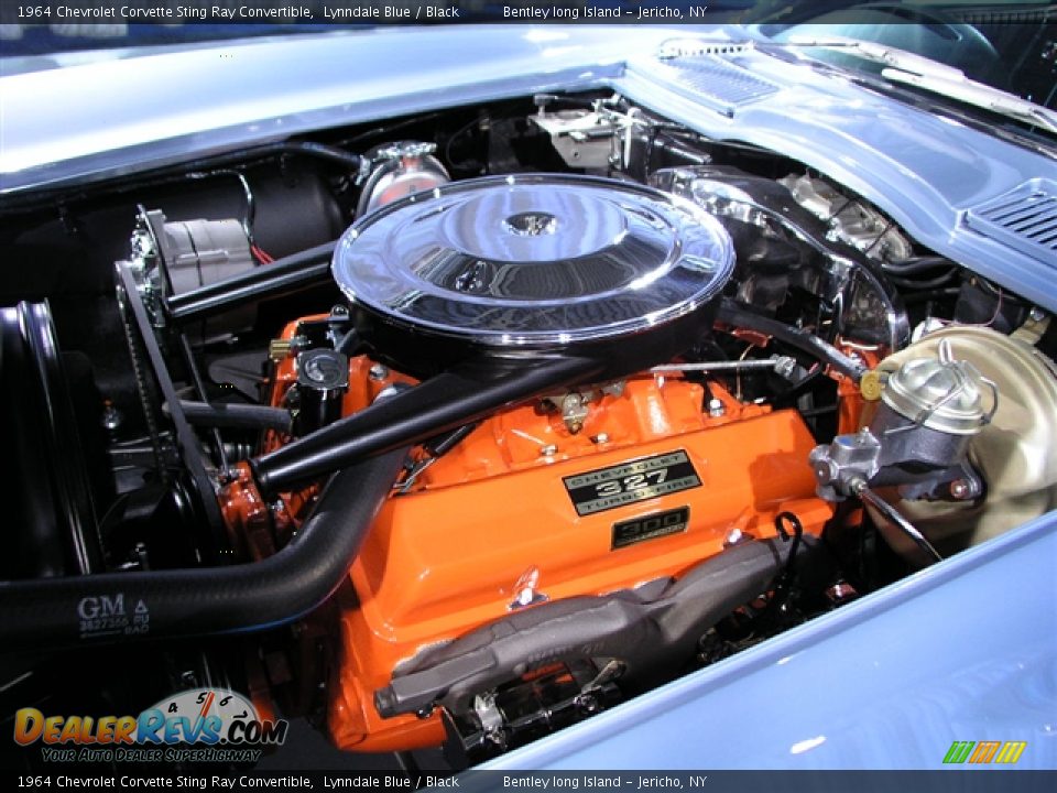 1964 Chevrolet Corvette Sting Ray Convertible Lynndale Blue / Black Photo #15