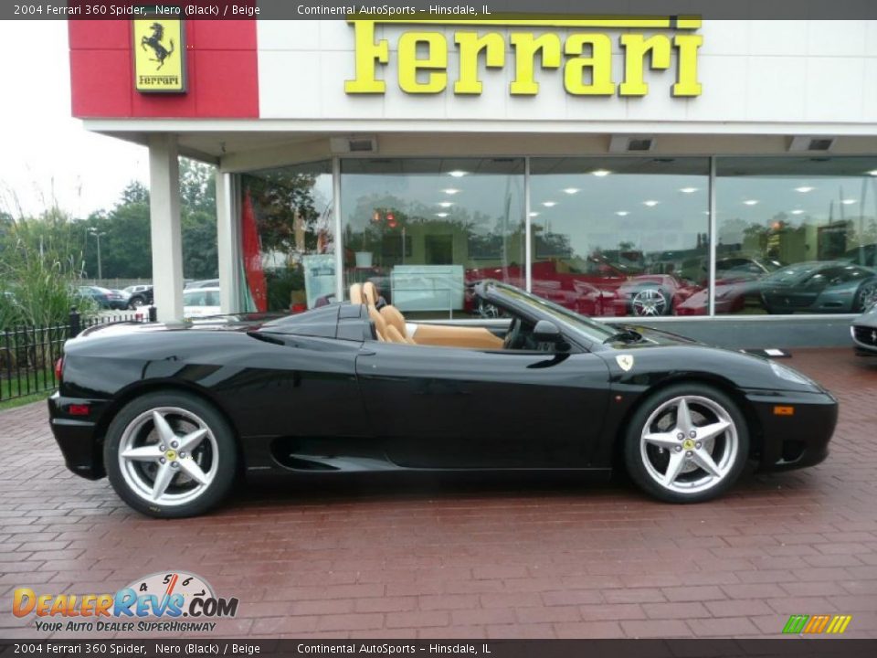2004 Ferrari 360 Spider Nero (Black) / Beige Photo #1