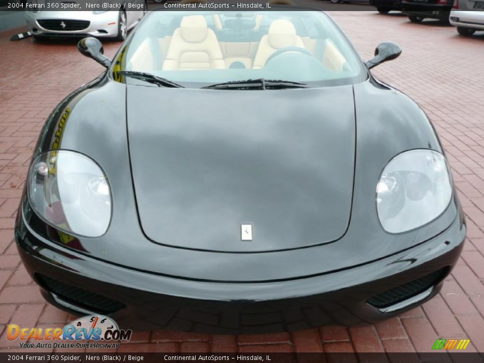 2004 Ferrari 360 Spider Nero (Black) / Beige Photo #4
