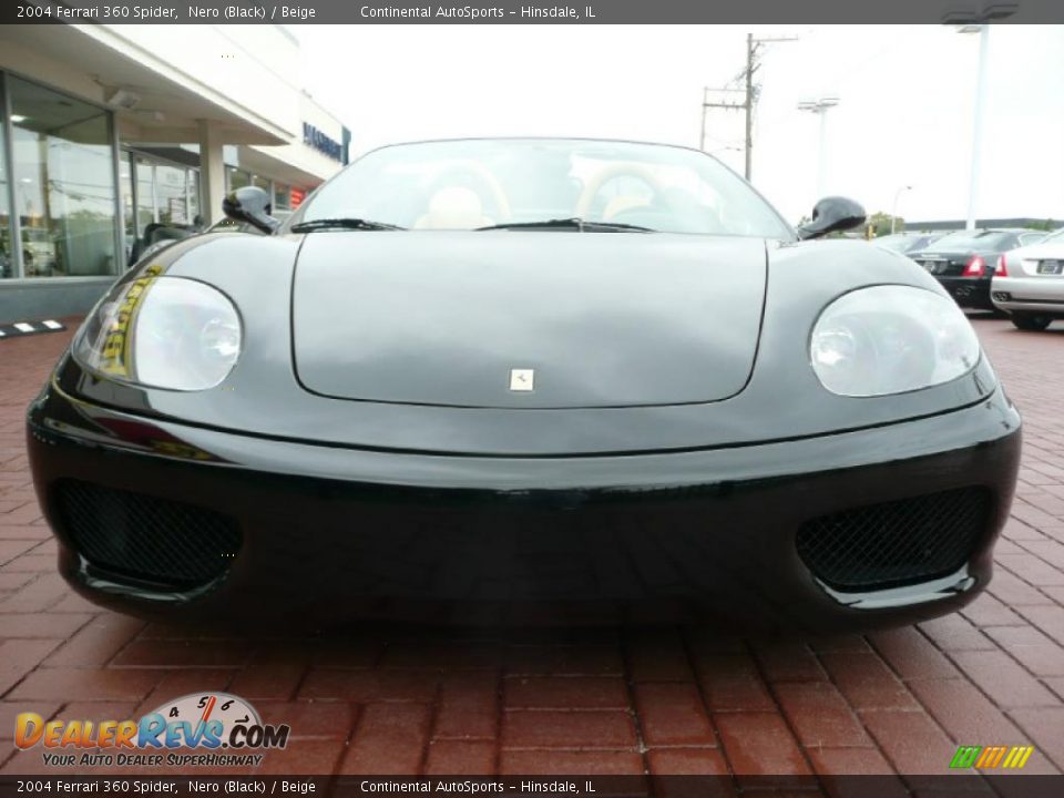 2004 Ferrari 360 Spider Nero (Black) / Beige Photo #14