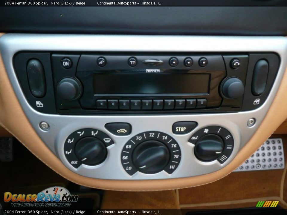 2004 Ferrari 360 Spider Nero (Black) / Beige Photo #20