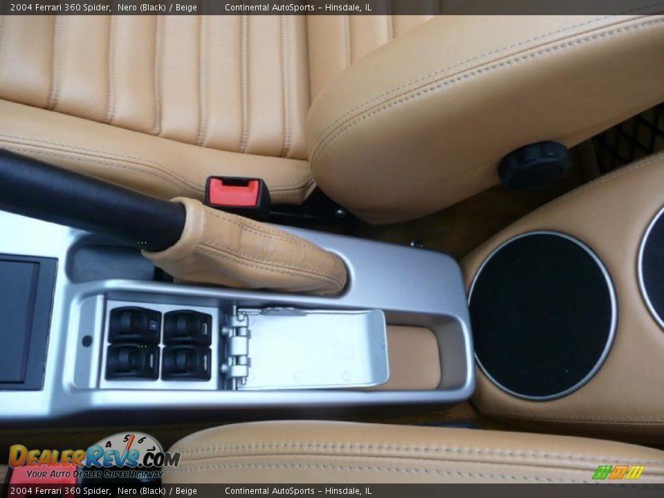 2004 Ferrari 360 Spider Nero (Black) / Beige Photo #22
