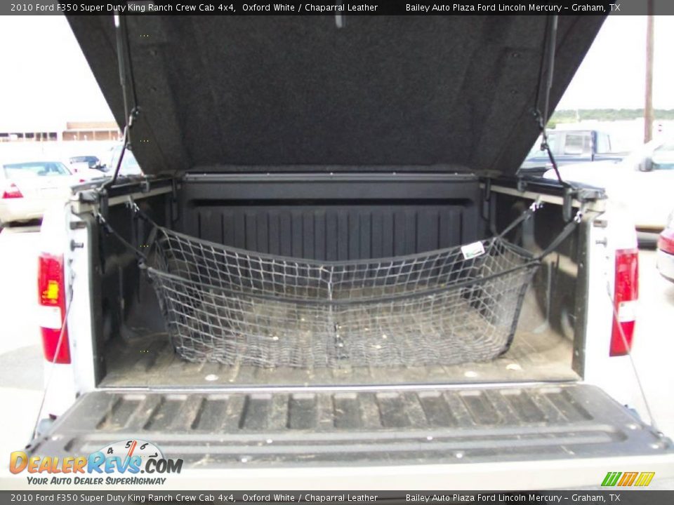 2010 Ford F350 Super Duty King Ranch Crew Cab 4x4 Oxford White / Chaparral Leather Photo #7
