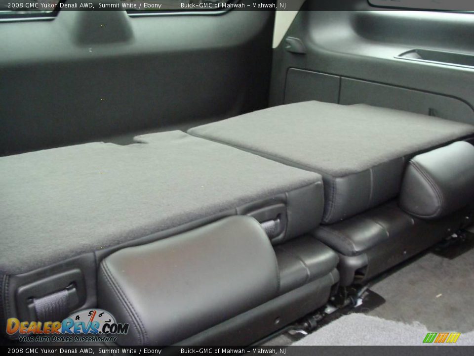 2008 GMC Yukon Denali AWD Summit White / Ebony Photo #18