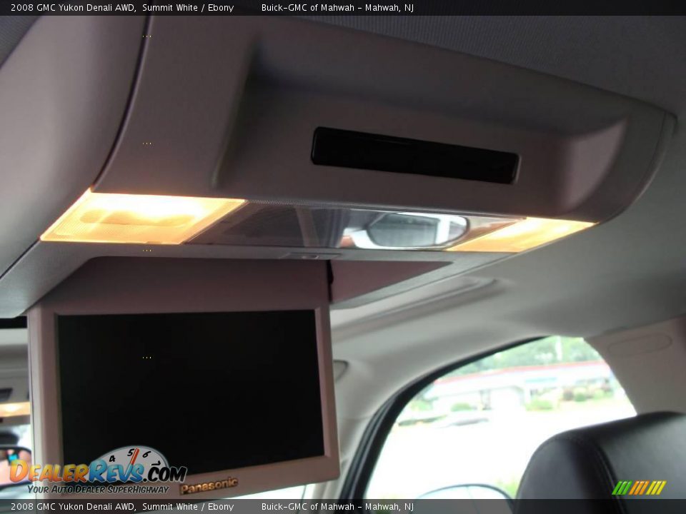 2008 GMC Yukon Denali AWD Summit White / Ebony Photo #27