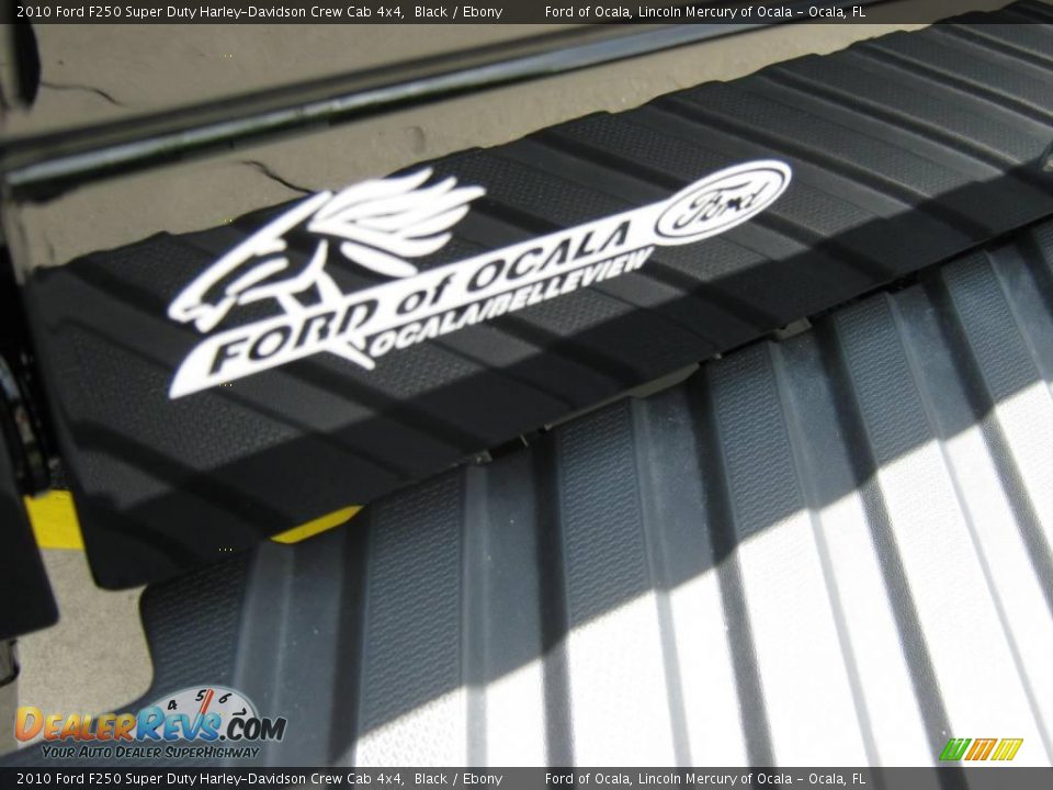 2010 Ford F250 Super Duty Harley-Davidson Crew Cab 4x4 Black / Ebony Photo #11
