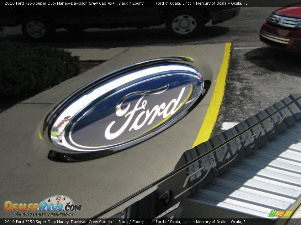 2010 Ford F250 Super Duty Harley-Davidson Crew Cab 4x4 Black / Ebony Photo #12