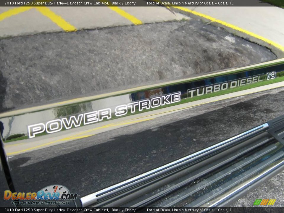 2010 Ford F250 Super Duty Harley-Davidson Crew Cab 4x4 Black / Ebony Photo #14