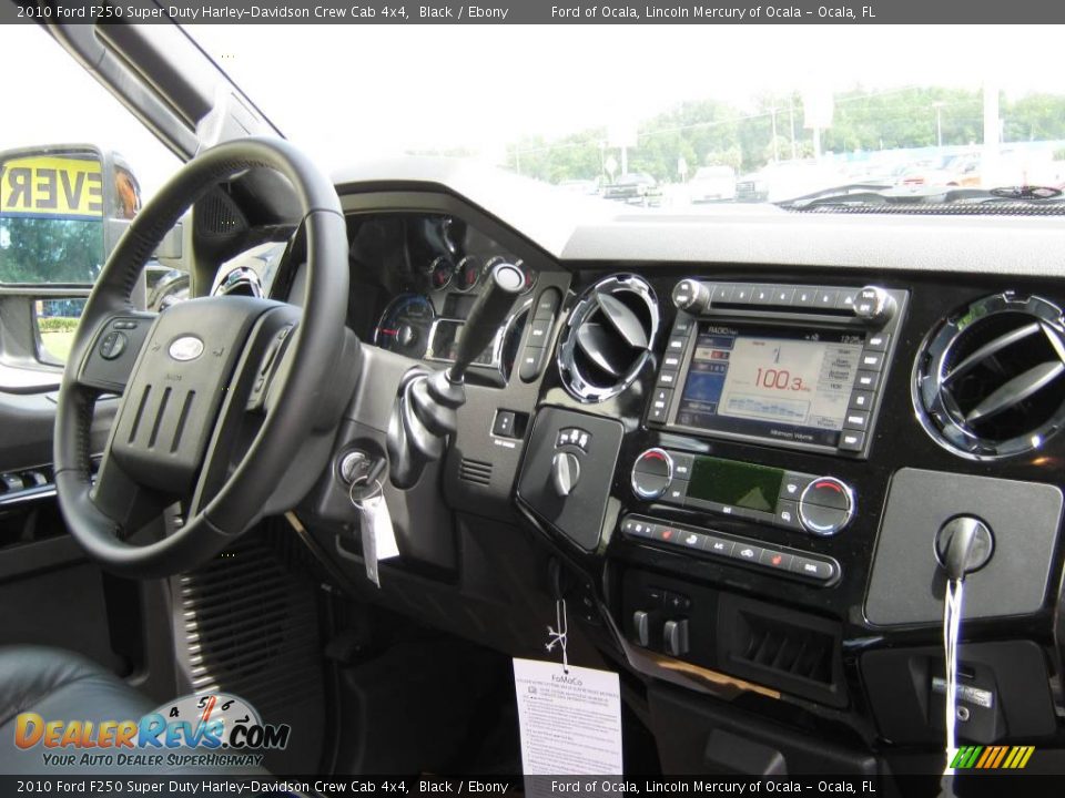2010 Ford F250 Super Duty Harley-Davidson Crew Cab 4x4 Black / Ebony Photo #22