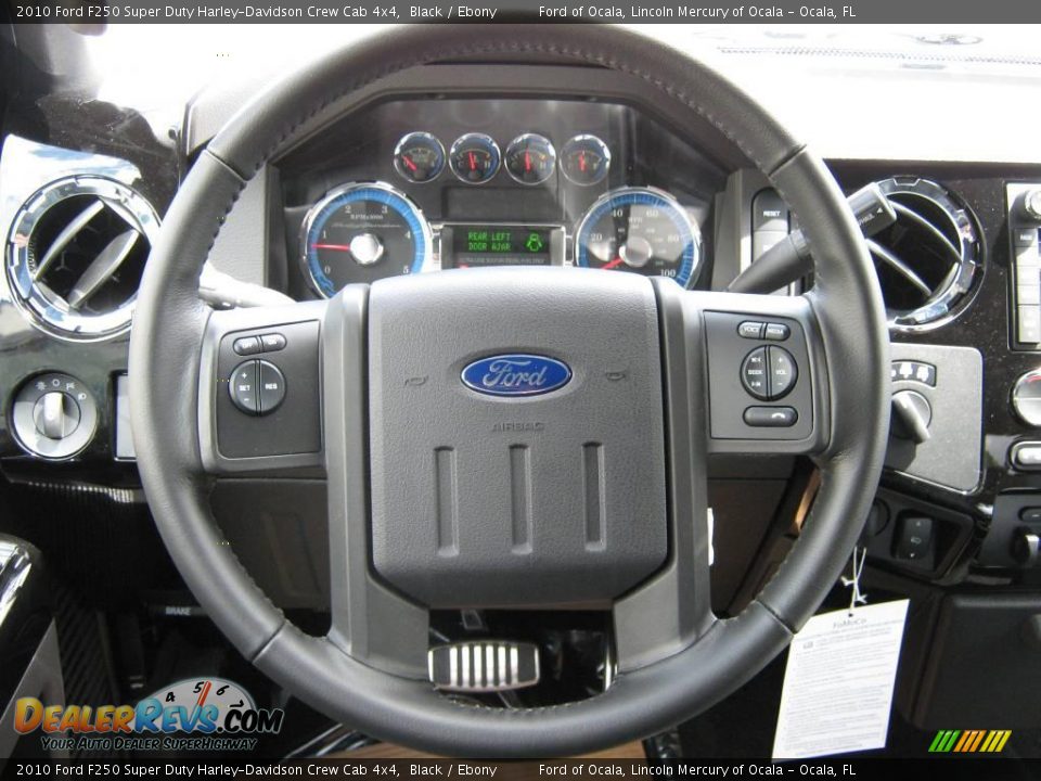 2010 Ford F250 Super Duty Harley-Davidson Crew Cab 4x4 Black / Ebony Photo #27