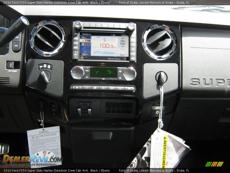 2010 Ford F250 Super Duty Harley-Davidson Crew Cab 4x4 Black / Ebony Photo #28