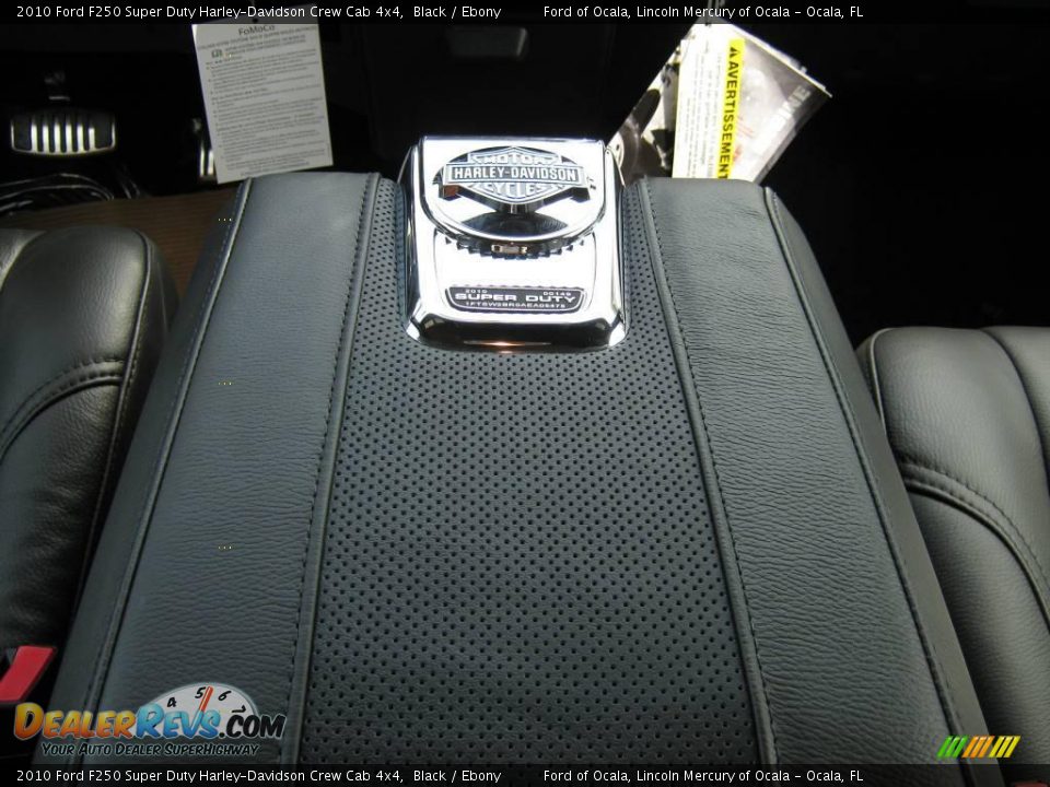 2010 Ford F250 Super Duty Harley-Davidson Crew Cab 4x4 Black / Ebony Photo #30