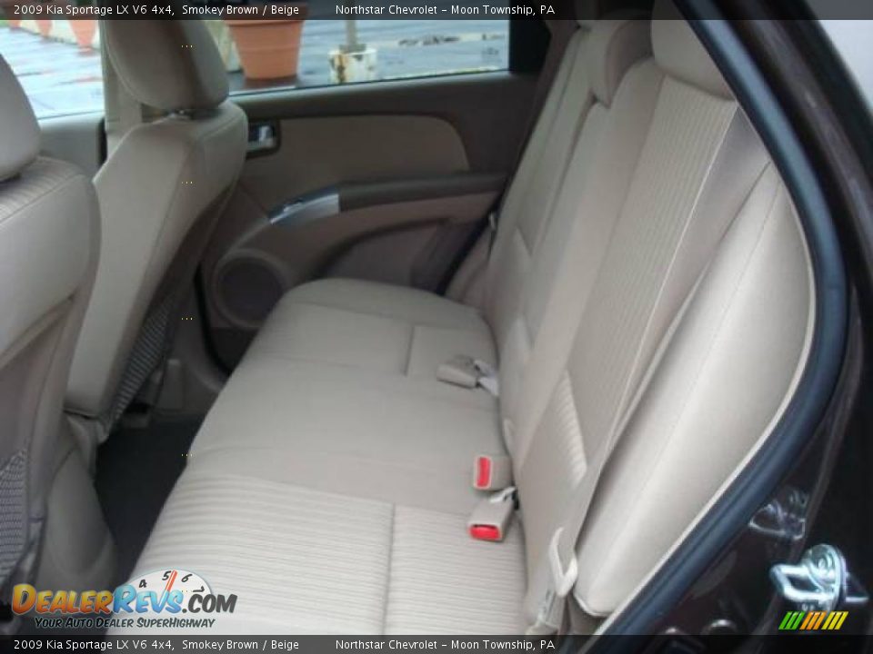 2009 Kia Sportage LX V6 4x4 Smokey Brown / Beige Photo #11