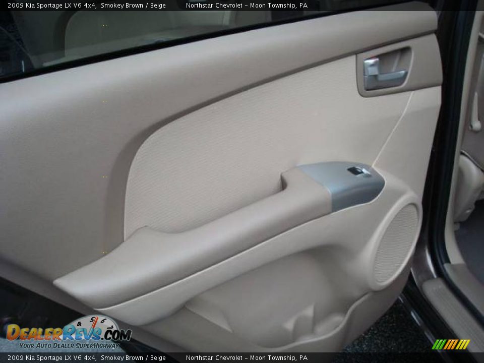 2009 Kia Sportage LX V6 4x4 Smokey Brown / Beige Photo #13