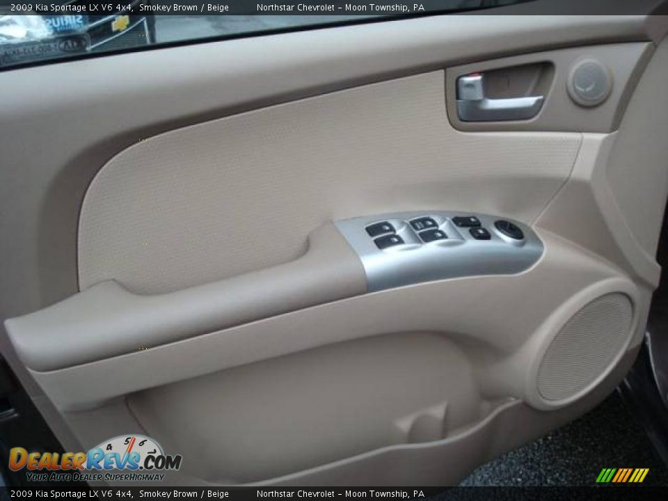 2009 Kia Sportage LX V6 4x4 Smokey Brown / Beige Photo #14
