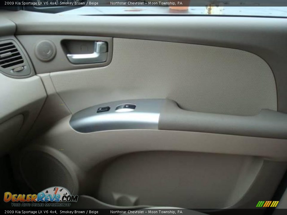 2009 Kia Sportage LX V6 4x4 Smokey Brown / Beige Photo #17