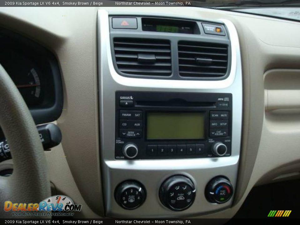 2009 Kia Sportage LX V6 4x4 Smokey Brown / Beige Photo #18