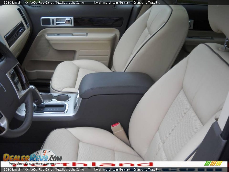 2010 Lincoln MKX AWD Red Candy Metallic / Light Camel Photo #8