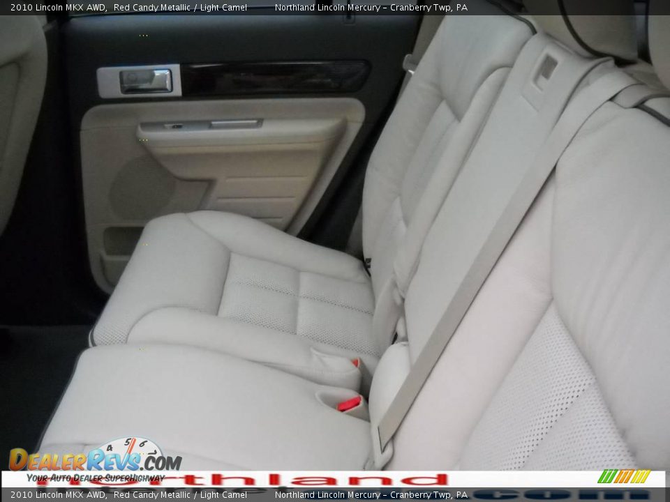 2010 Lincoln MKX AWD Red Candy Metallic / Light Camel Photo #11