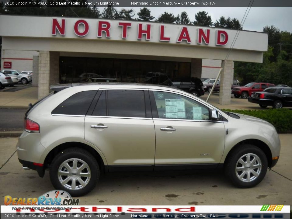 2010 Lincoln MKX AWD Gold Leaf Metallic / Medium Light Stone Photo #1