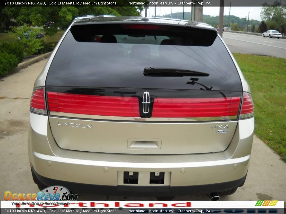 2010 Lincoln MKX AWD Gold Leaf Metallic / Medium Light Stone Photo #3