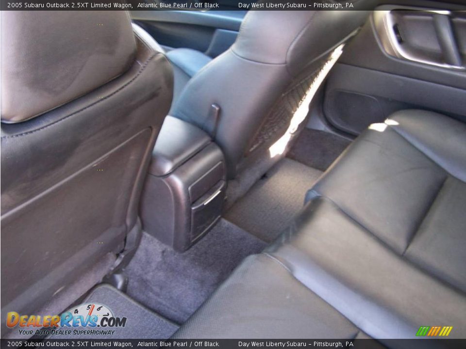2005 Subaru Outback 2.5XT Limited Wagon Atlantic Blue Pearl / Off Black Photo #13