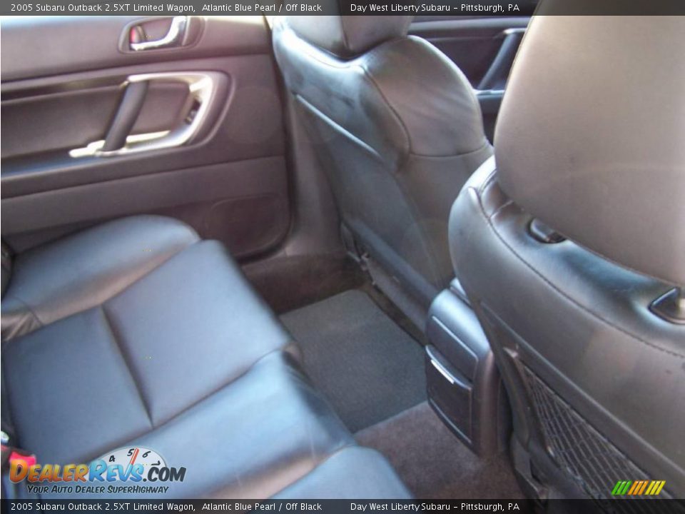 2005 Subaru Outback 2.5XT Limited Wagon Atlantic Blue Pearl / Off Black Photo #14