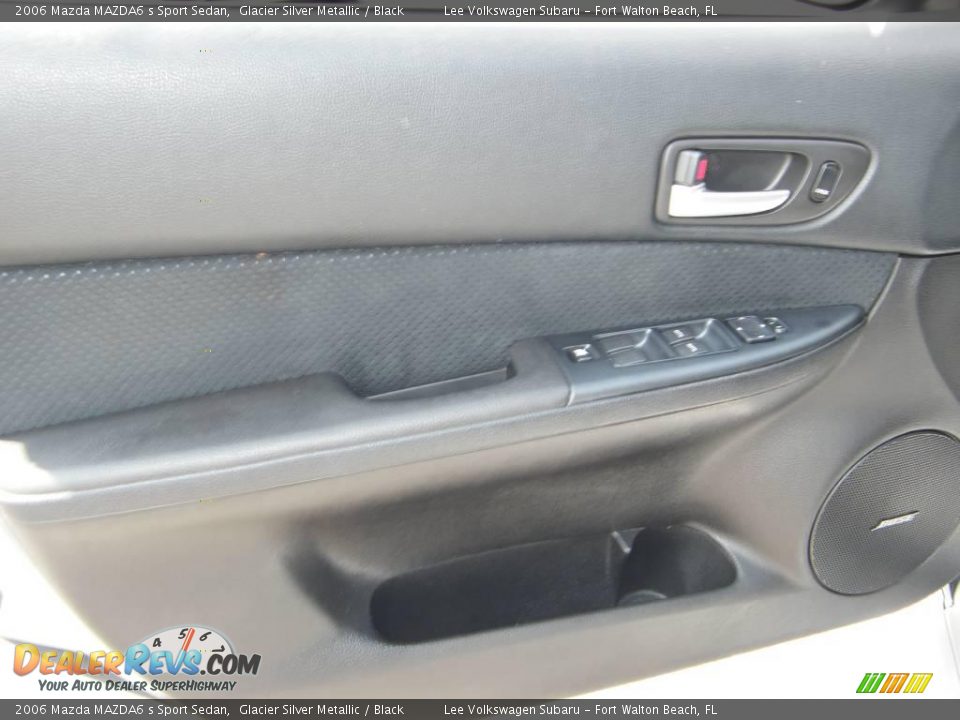 2006 Mazda MAZDA6 s Sport Sedan Glacier Silver Metallic / Black Photo #19