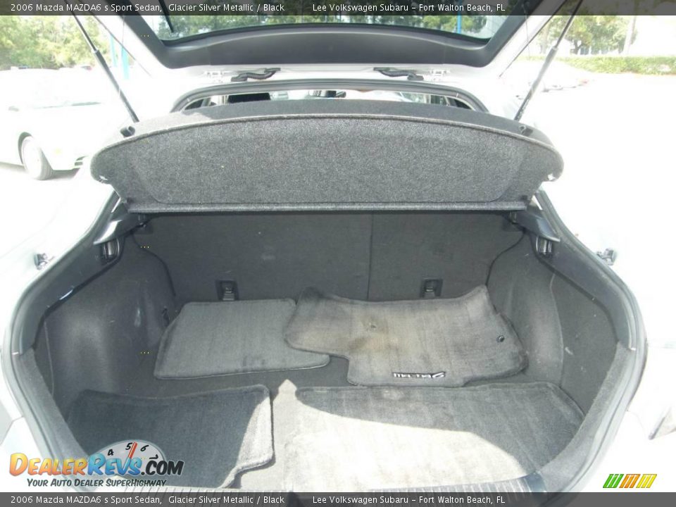 2006 Mazda MAZDA6 s Sport Sedan Glacier Silver Metallic / Black Photo #27