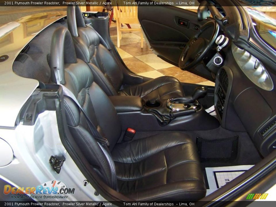 2001 Plymouth Prowler Roadster Prowler Silver Metallic / Agate Photo #9