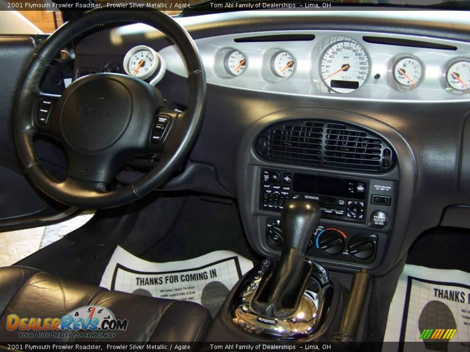 2001 Plymouth Prowler Roadster Prowler Silver Metallic / Agate Photo #10