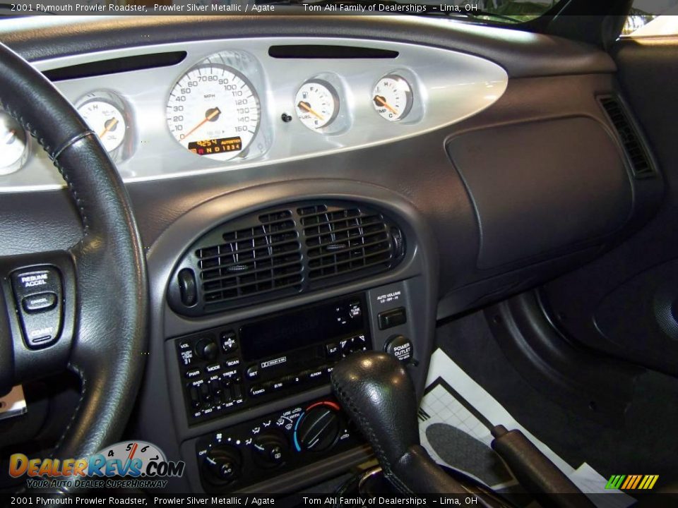 2001 Plymouth Prowler Roadster Prowler Silver Metallic / Agate Photo #12