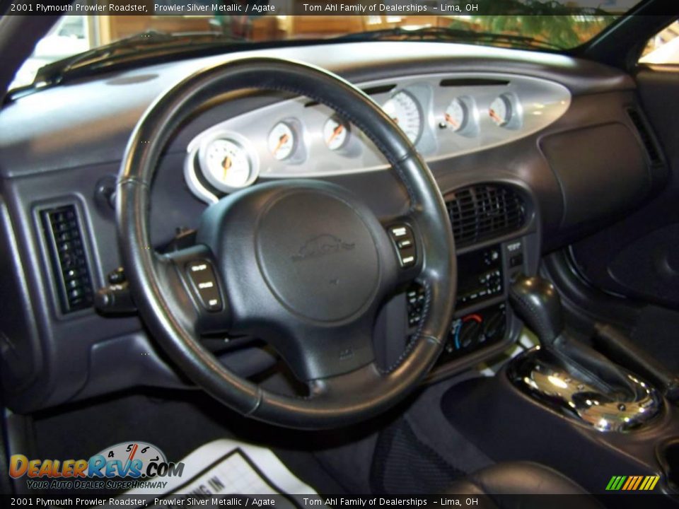 2001 Plymouth Prowler Roadster Prowler Silver Metallic / Agate Photo #13