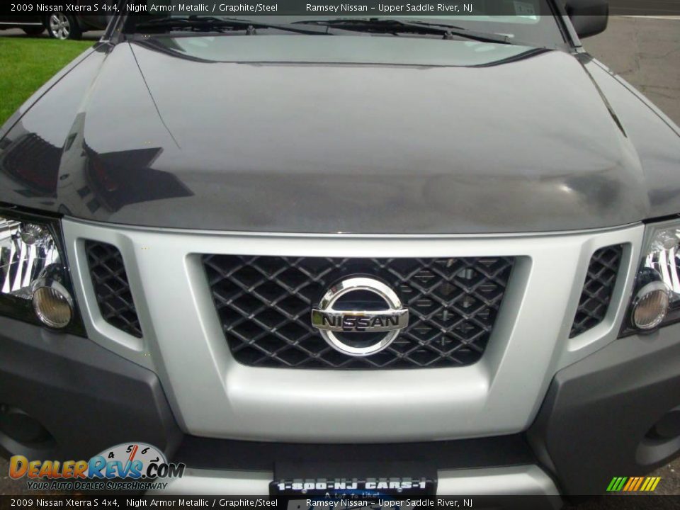2009 Nissan Xterra S 4x4 Night Armor Metallic / Graphite/Steel Photo #16